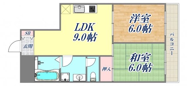 ベリオ武庫の物件間取画像